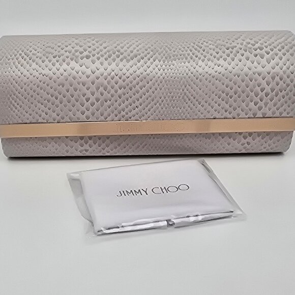 Jimmy Choo Elva/S J7G/JD Tortoise Gold Sunglasses FRAME ONLY w/ Case Italy 54mm